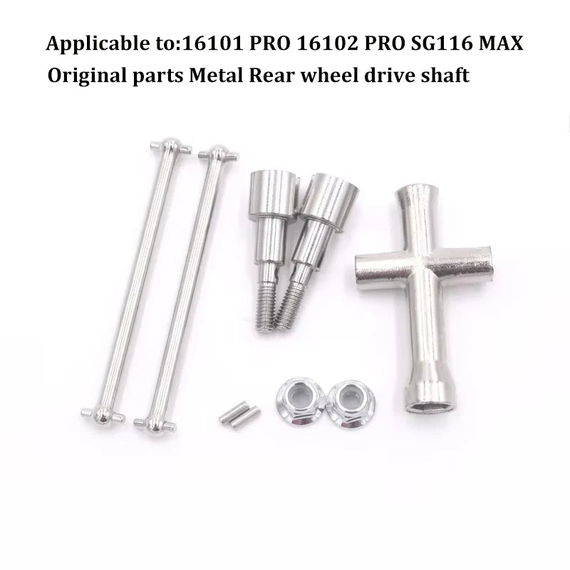 1:16 Metal Drive Shaft Gear for 4WD RC Car lifestyle view