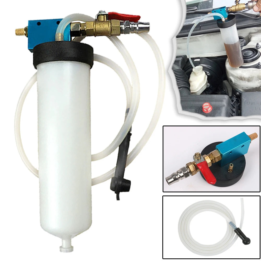 Universal Auto Car Brake Fluid Oil Change Replacement Tool | Brake Fluid Drained Bleeder Tool Set Eq