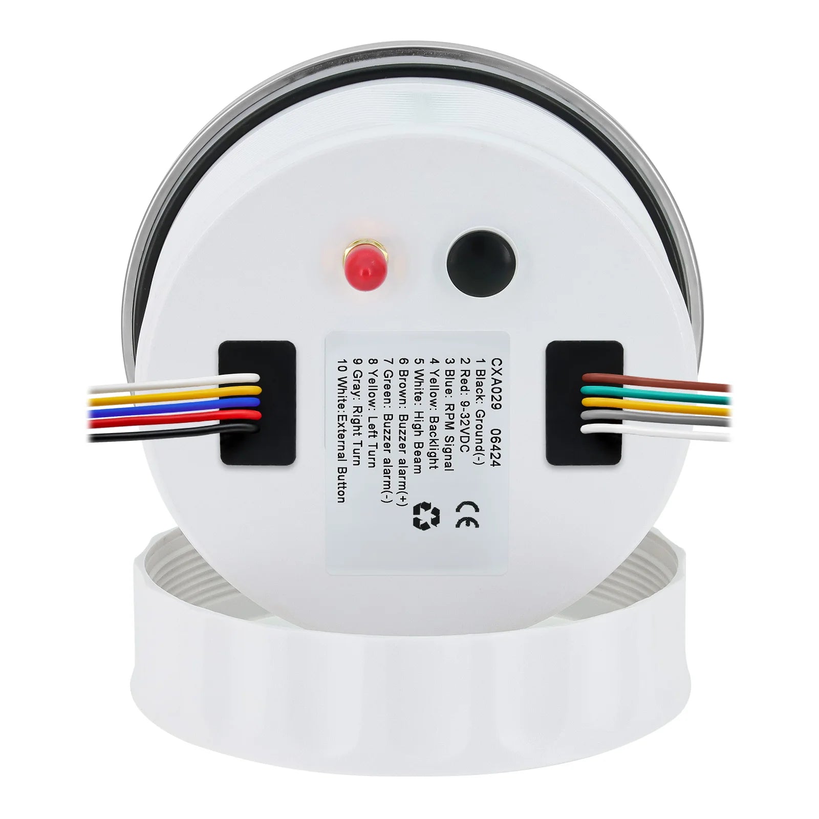 GPS Speedometer and Tachometer Combo | 2 in 1 110mm Gauge with GPS Antenna lifestyle view
