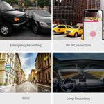 xiao YI Smart Dash Cam for Car | 2.7 Inch Screen Full HD 1080P with Night Vision alternate view