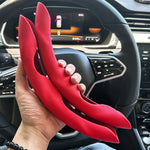 Leather Steering Wheel Cover 15 Inch Anti-Slip alternate view