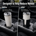 Adjustable Car Cup Holder Expander for Large Bottles and Mugs with Handles