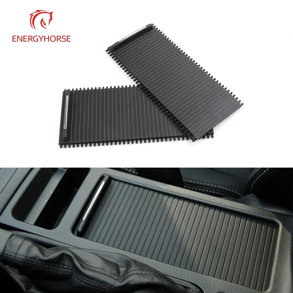 66155AG100JC For SUBARU XV Impreza WRX STI Car Center Console Slide Roller Armrest Box Cup Holder Blind Cover