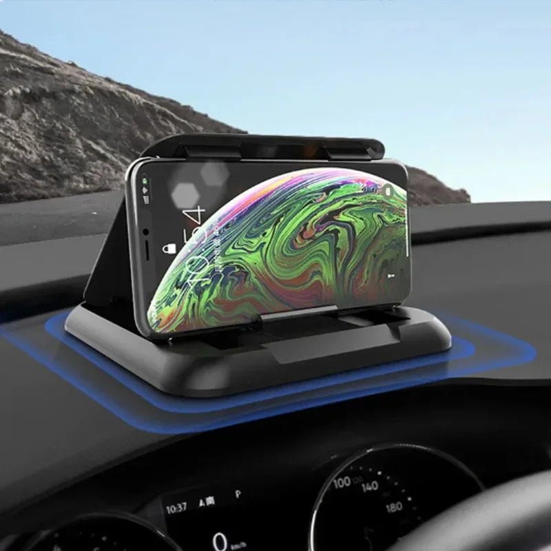 Car Center Console Phone Stand | Dashboard Navigation Desktop Holder for Auto Vehicle alternate view
