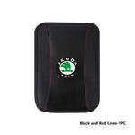 For Skoda Car Armrest Mat Center Console Arm Rest Protection Cushion Kamiq Karoq Octavia 2 3 Rapid Scala Kami Fabia VII VRS