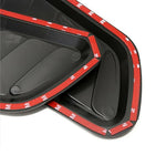 Universal Car Hood Scoop Carbon Fiber Air Intake Vent Cover 2PCS Styling Accessories lifestyle view