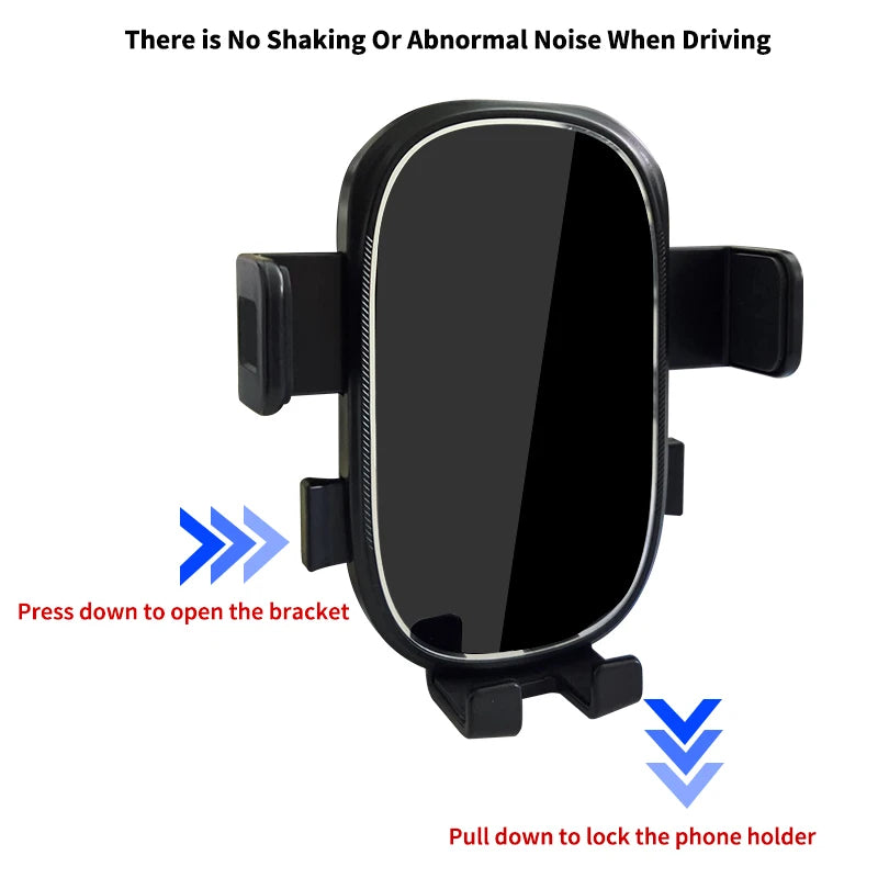 Car Mobile Phone Holder For Audi A4 B9 A5 Q5 Special Bracket Of Screen GPS Stable Phone Holder Suitable All Smartphone holder