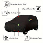 Car Cover Outdoor Protection | All-Weather Sun Snow UV Shield for SUV Sedan lifestyle view