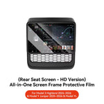 Tesla Model 3 & Model Y Rear Center Console Air Vent Dust Cover | Interior Protection Ac detail view