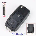 Car Key Fob Case Shell Housing for Vw B5 for Volkswagen Beetle/Caddy/Passat/Golf/Je additional angle