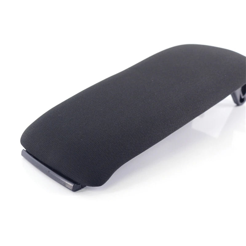 Car Armrest Latch Cover Soft Cloth/PU Leather Center Console Armrest Storage Box Lid Cover For Audi A6 C5 1998-2005 4B0864245AG