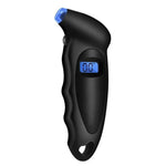 New Tire Pressure Gauge Backlight High-precision Digital Tire Pressure Monitoring Car close-up view