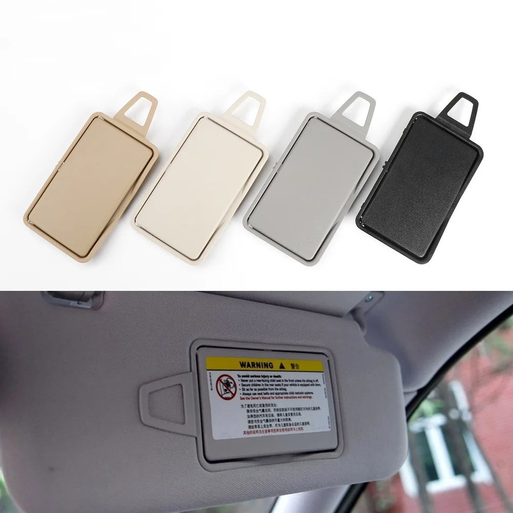 W211 Car Sun Shade Visor Makeup Cosmetic Mirror Cover For Mercedes Benz E Class 2003-2008 E320 E350 E500 E550 2118100310