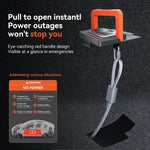 YZ Rear Door Emergency Safety Pull Rope | For Tesla Model Y/Juniper 2021-2026 & Model 3 detail view