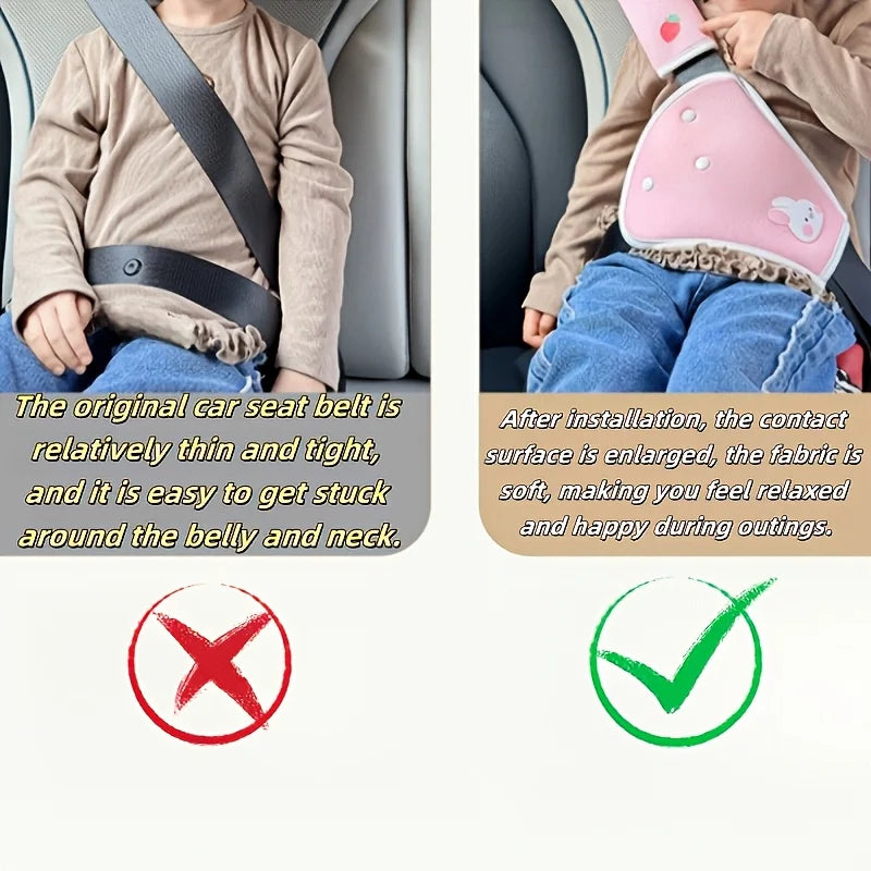 Car Seat Belt Shoulder and Belly Protector