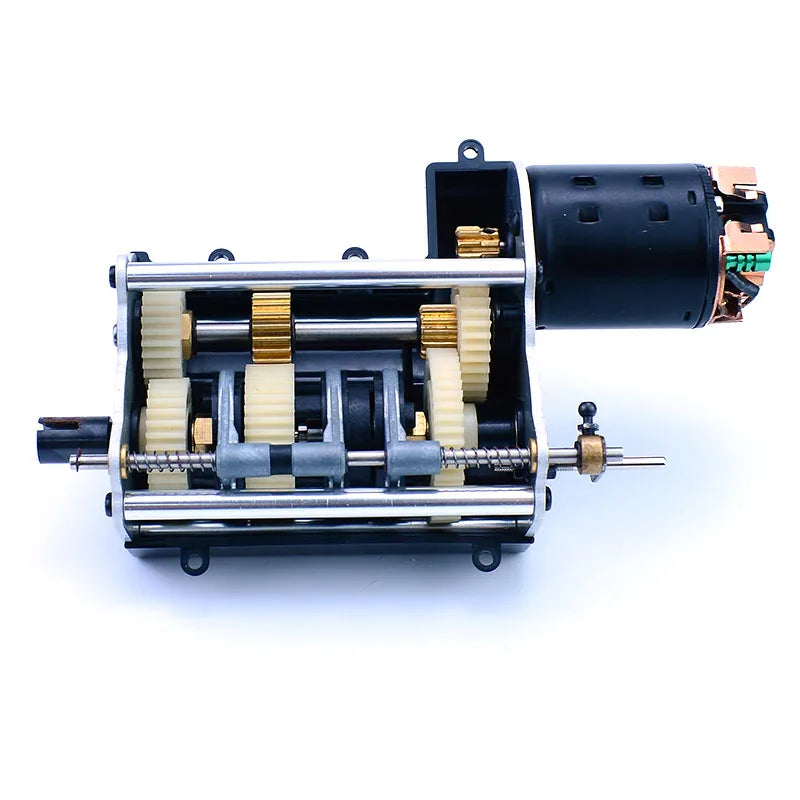 RC Truck Metal Brass Gearbox Gear Set for 1/14 Tamiya SCANIA 770S R620 VOLVO 3363 1 additional angle