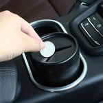 Mini Car Trash Can With Lid Leakproof Cup Holder Bin lifestyle view