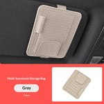 Car Sun Visor Organizer Storage Bag | Sunglasses Card Ticket Clip