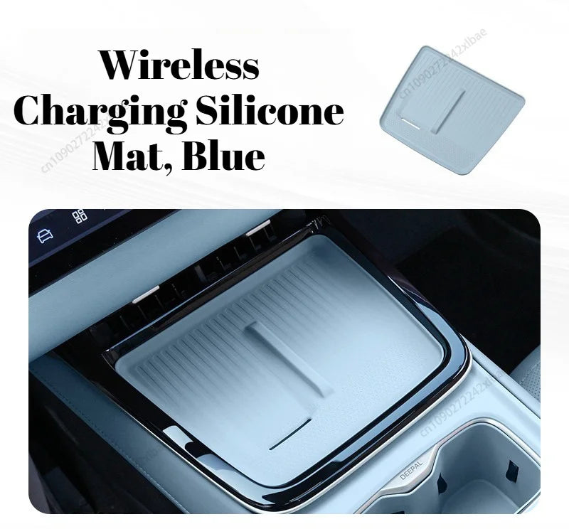 Automotive Interior Wireless Charging Pad Central Control Storage Sundries Box Cup Holder Accessories For Deepal S05 2026 2025