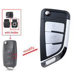 2 3 Bottons Upgrade Car Key Fob Case Shell Housing for For Volkswagen for Vw Jetta Go alternate view