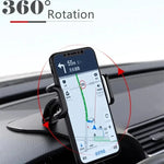 Car Mobile Phone Holder | 360 Degree Rotatable Dashboard Stand for Secure Auto Grip detail view