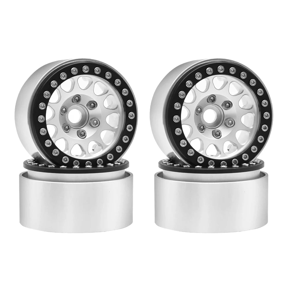 Metal 1.9 Beadlock Wheel Rim Hub for 1/10 RC Crawler D90 lifestyle view