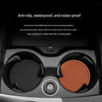 New Car Cup Holder Anti-Slip Silicone Insert Coaster Mat Universal Car Accessories Bl alternate view