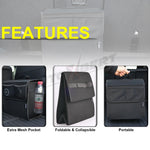 Car Trunk Organizer Felt Boot Organizer Storage Bag | Universal Collapsible Cargo B additional angle
