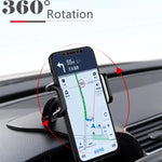 360 Rotatable Car Phone Holder Universal Cell Phone Stands Car Rack Dashboard Support fo detail view