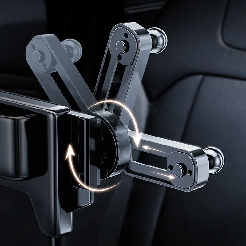Car Phone Holder Stand | 360° Rotation Adjustable Interior Bracket with Extension Rod lifestyle view