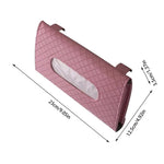 Car Visor Tissue Holder With Tissue Refill