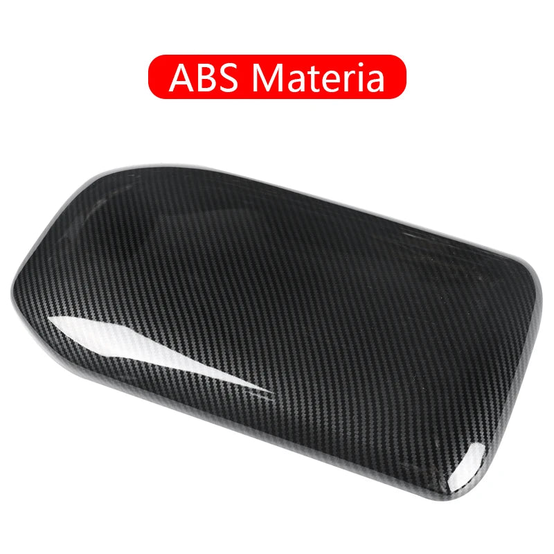 Carbon Fiber Car Central Console Armrest Box Cover Trim For Toyota RAV4 XA50 2019 2020 2021 2022 2023 2024 Hybrid Accessories