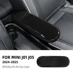 For MINI Cooper E/SE J01 EV Aceman J05 2024 2025 Car Center Console Storage Box Armrest Panel Cover Sticker Interior Accessories