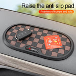 Car Anti-slip Mat Multifunctional Storage Mat Heat-resistant for Securing The Central Console and Dashboard