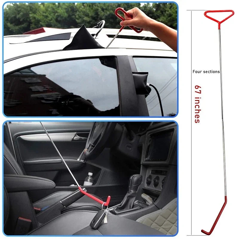 New Car Wedge Pump Locksmith Thickened Door Repair Air Cushion Emergency Open Unlock T close-up view