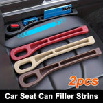 2-piece car seat gap filling plug, anti drop, with groove design, durable and soft material, fine te
