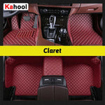 KAHOOL Custom Car Floor Mats For Infiniti EX EX25 EX30 EX35 EX37 Auto Carpets Foot Coche Accessorie