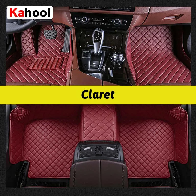 KAHOOL Custom Car Floor Mats For Infiniti EX EX25 EX30 EX35 EX37 Auto Carpets Foot Coche Accessorie