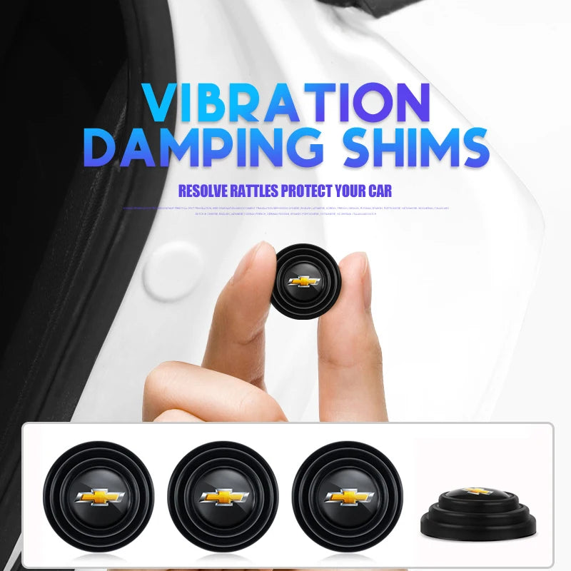 Car Door Mute Sound Insulation Silicone Buffer Gasket | For Chevrolet Models