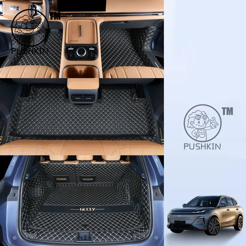 For Geely Galaxy Starship 7 Geely EX5 EM-i Belgee X80 Car Floor Mats Carpets Auto Interior Accessories Styling Decorative Parts