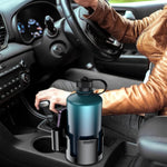 Car Cup Holder Expander with Phone Holder