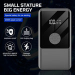 Car Jump Starter Automobile Battery Booster Power Pack Car Repair Tools Emergency Clip 8000mAh Tire Inflation Pump 2000A or SUV RV Truck Trailer Motorcycle Universal Auto Accessories