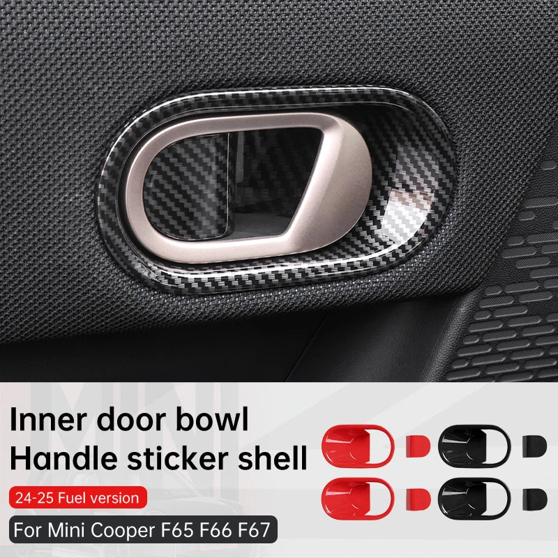 Mini Cooper F65 F66 F67 2024-2025 Inner Door Handle Bowl Cover | ABS Trim Decoration Shell (18 Color