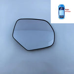 For Mitsubishi Triton L200 2019-2023 Car Accessories Rearview Mirror Lenses Side Mirrors Reflective Lens Glass with Heating