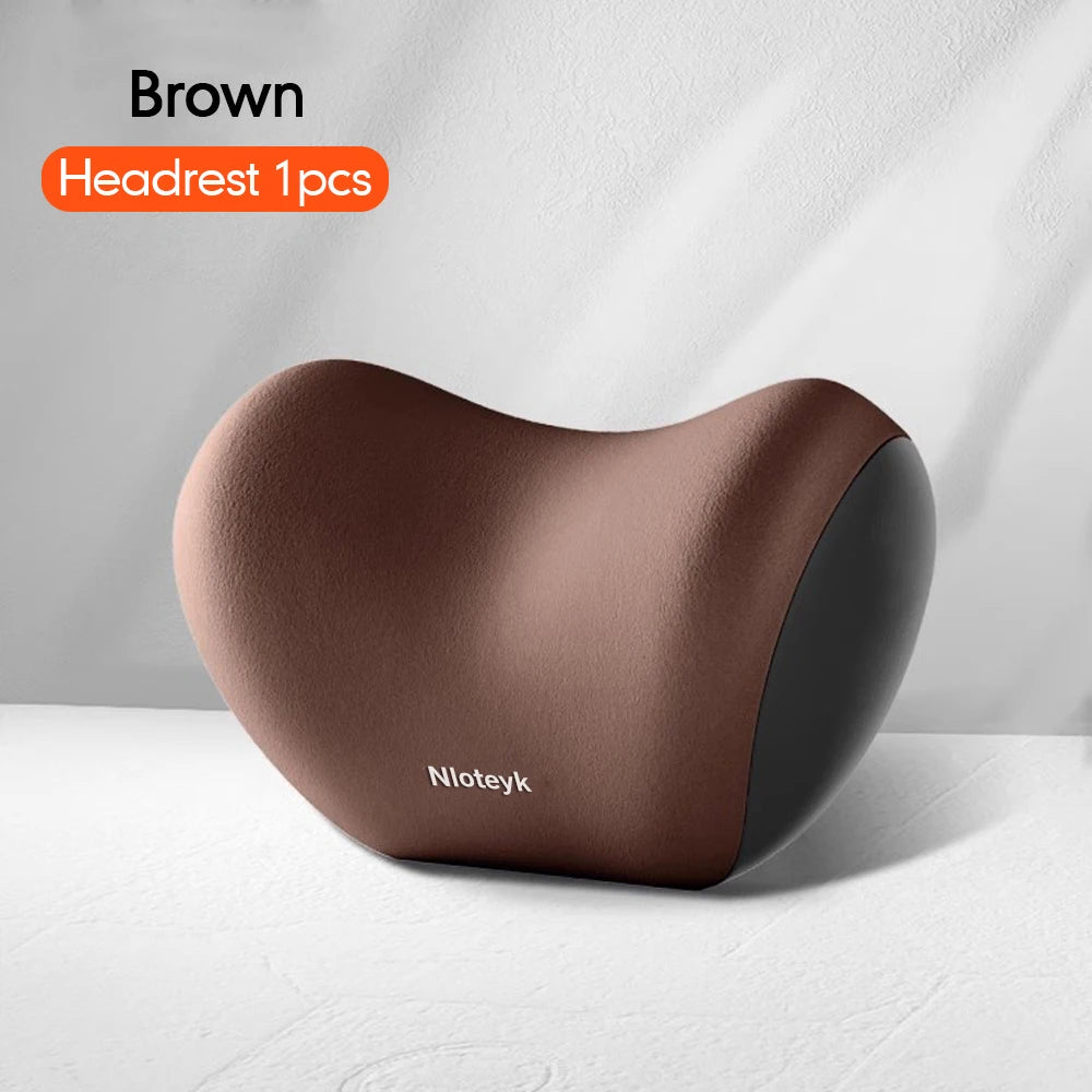 Car Universal Headrest Lumbar Memory Foam Cervical Lumbar Support Car Headrest Backrest detail view