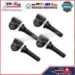 4PCS Tire Pressure Monitor Sensor TPMS For Opel Adam Ampera Antara Astra J Corsa D Insignia Meriva B