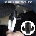 Tesla Model 3 Trunk Organizer Hook close-up view