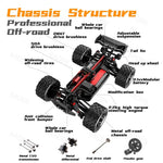 9522 PRO Remote Control Car Parts Swing Arm, Pull Rod, Steering Cup, Tire, Chassis, T alternate view