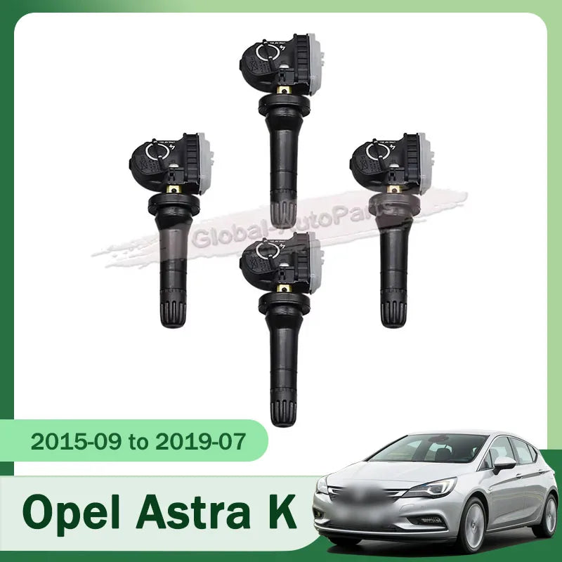 4PCS 13506028 Tire Pressure Monitor Sensor TPMS 433MHz for Opel Astra K