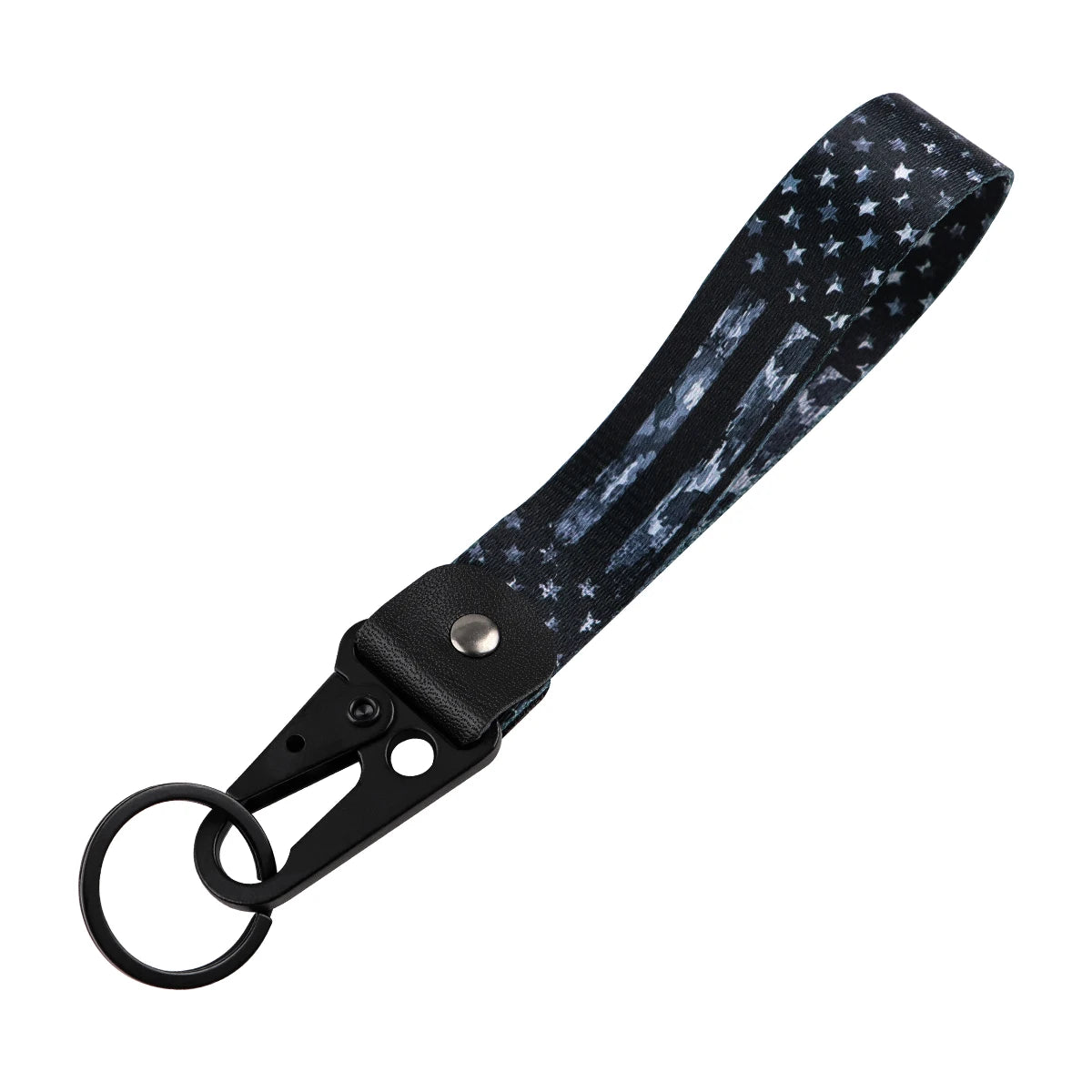 Flag Car Keychain Key Ring alternate view